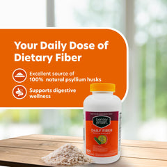 Bottle label of Berkley Jensen psyllium showing trusted USA-made quality.
