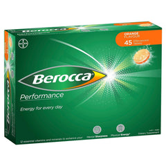 Berocca Orange effervescent tablets pack-shot for daily vitamin routine