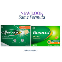 Berocca tablets dissolving in water to form a fizzy orange drink