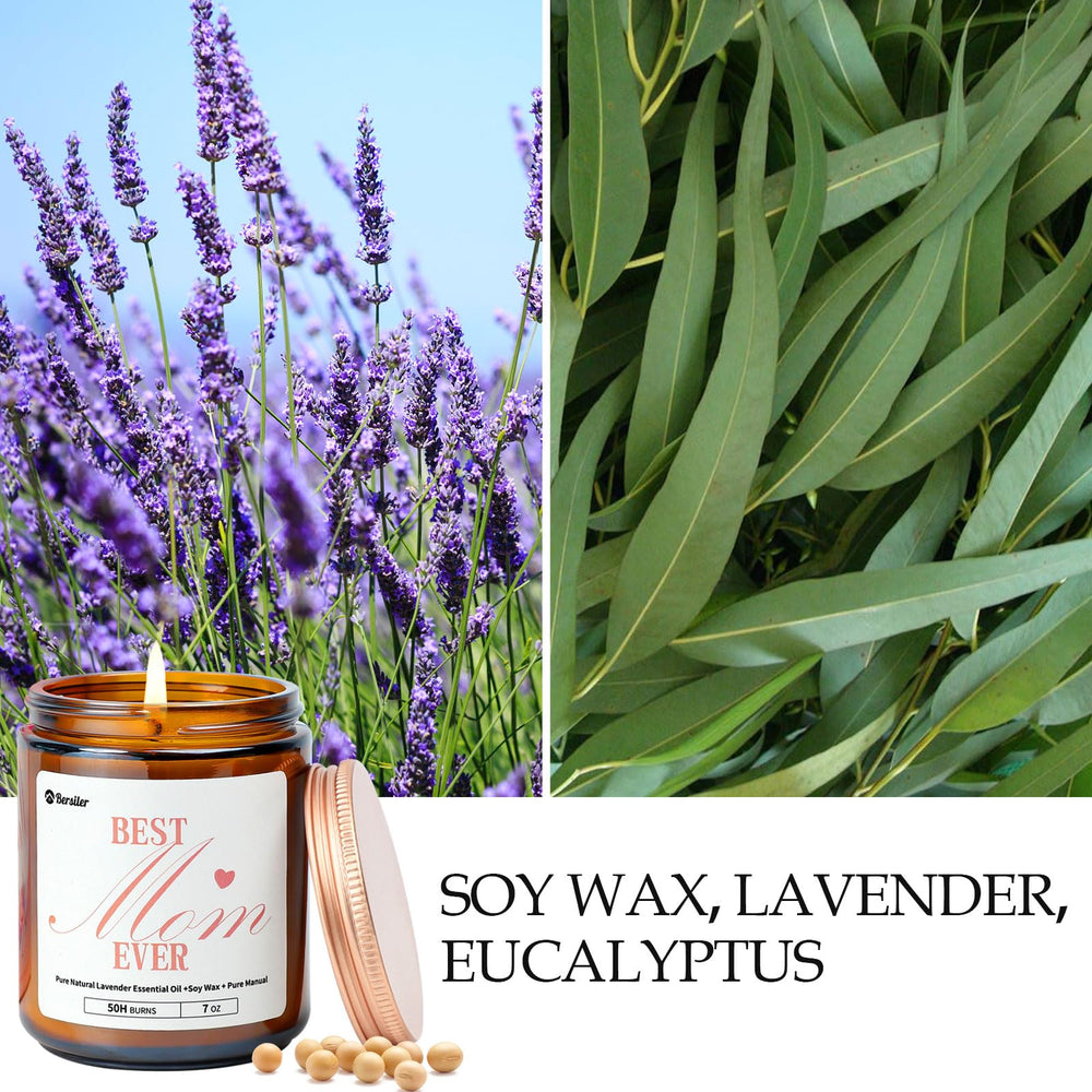 Bersiler 50-hour burn-time candle helps maintain ambiance with long-lasting fragrance.