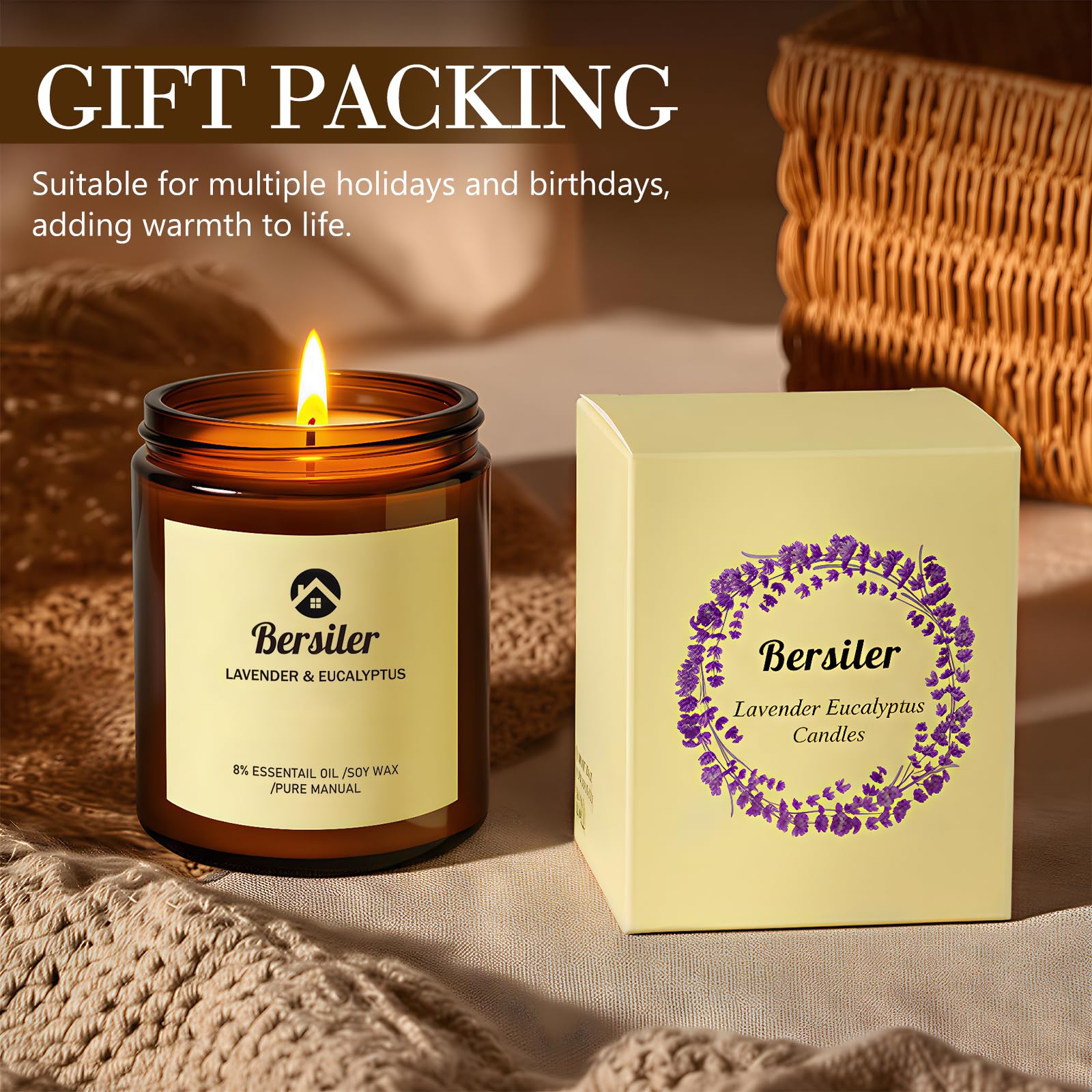 Bersiler fragrance diffusion fills the room with a soothing aroma.