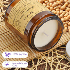 Bersiler candle label shows notes and care tips for better use.