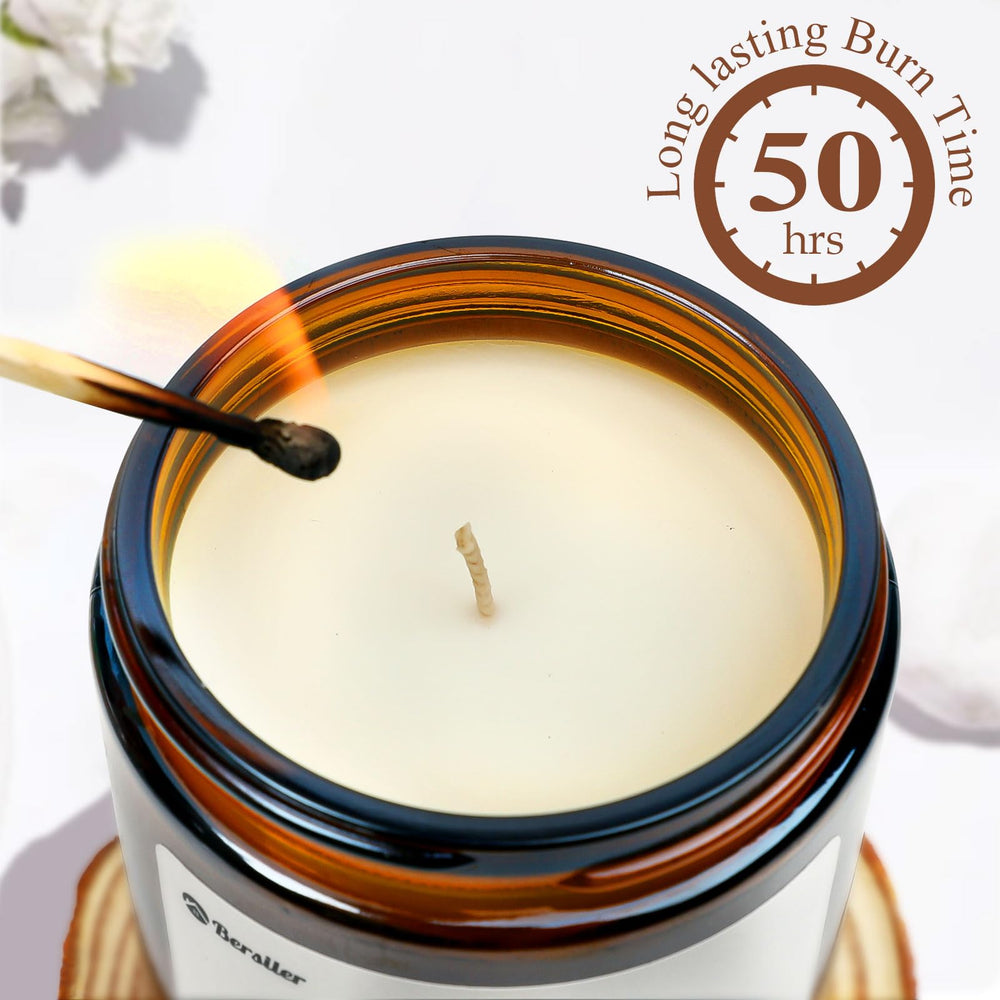 Bersiler lead-free cotton wick ensures a safer, steadier flame during use.
