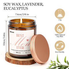 Bersiler natural wax candle with clean burn and authentic essential oil blend.