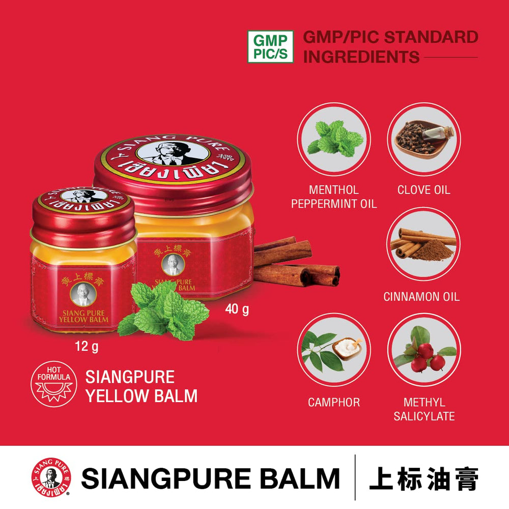Bertram Siang Pure Yellow balm being applied in a massage scene