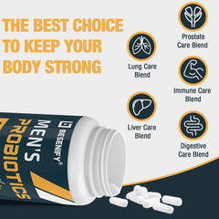 Besenify Probiotics for Men capsules ready for daily use