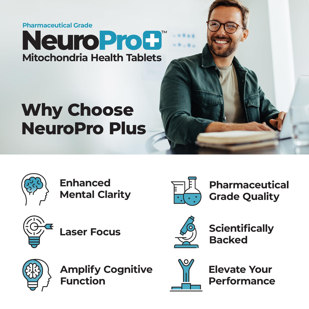 Best 365 Labs NeuroPro+ bottle on desk for routine use.