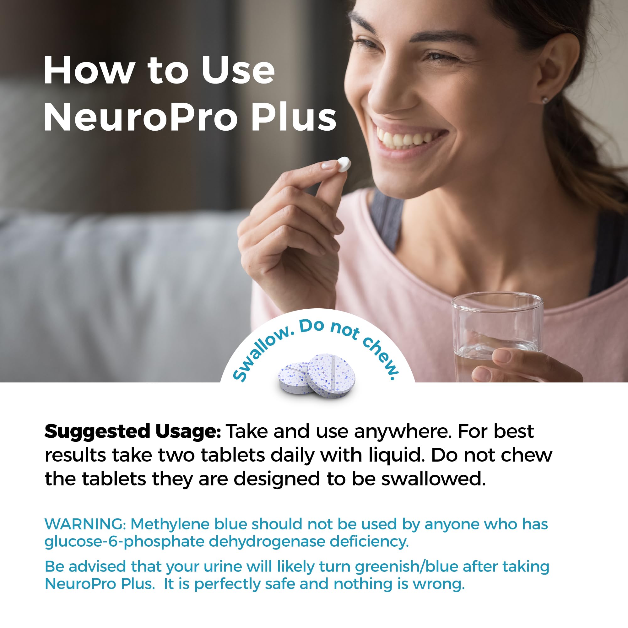 Best 365 Labs NeuroPro+ label close-up with ingredients overview.