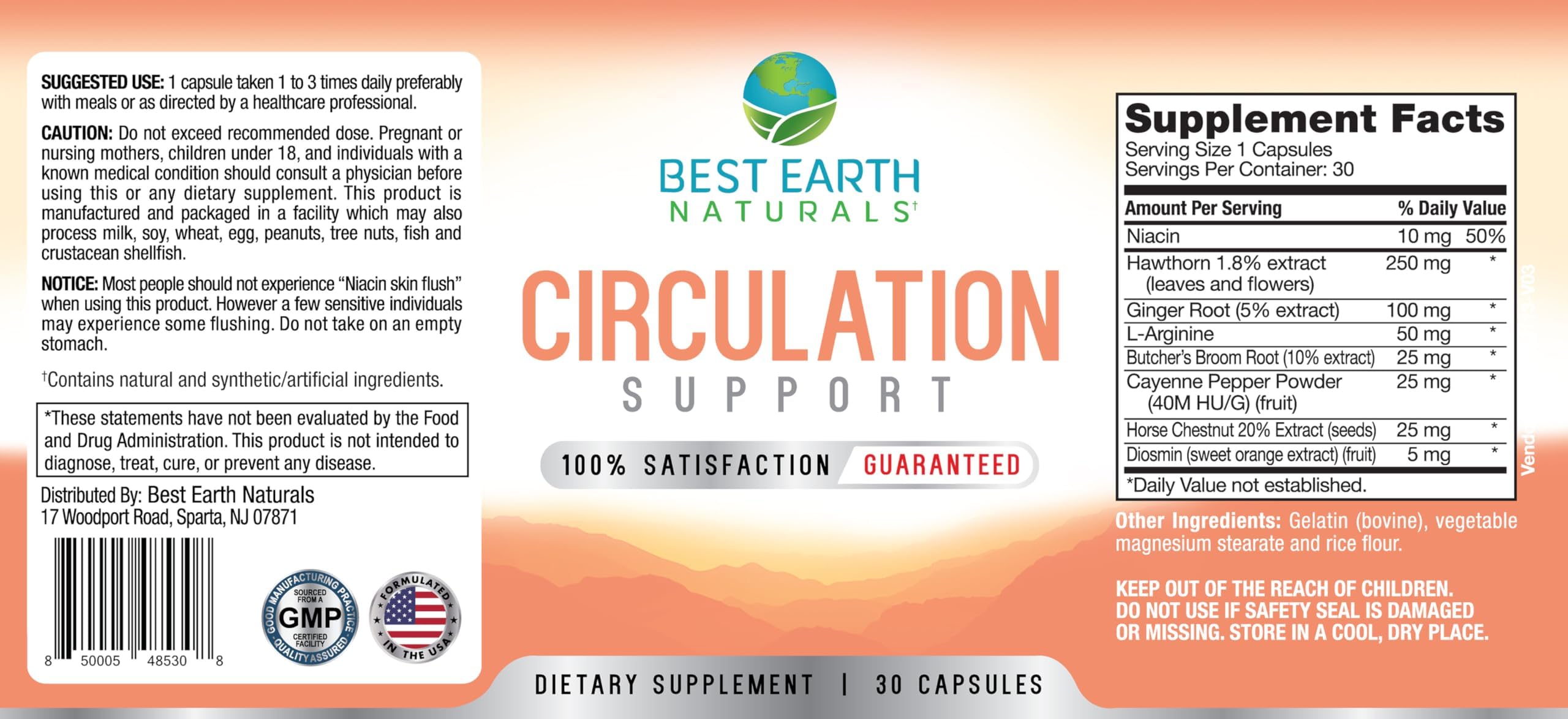 Ingredients area shows minerals and vitamins for everyday nutrition.