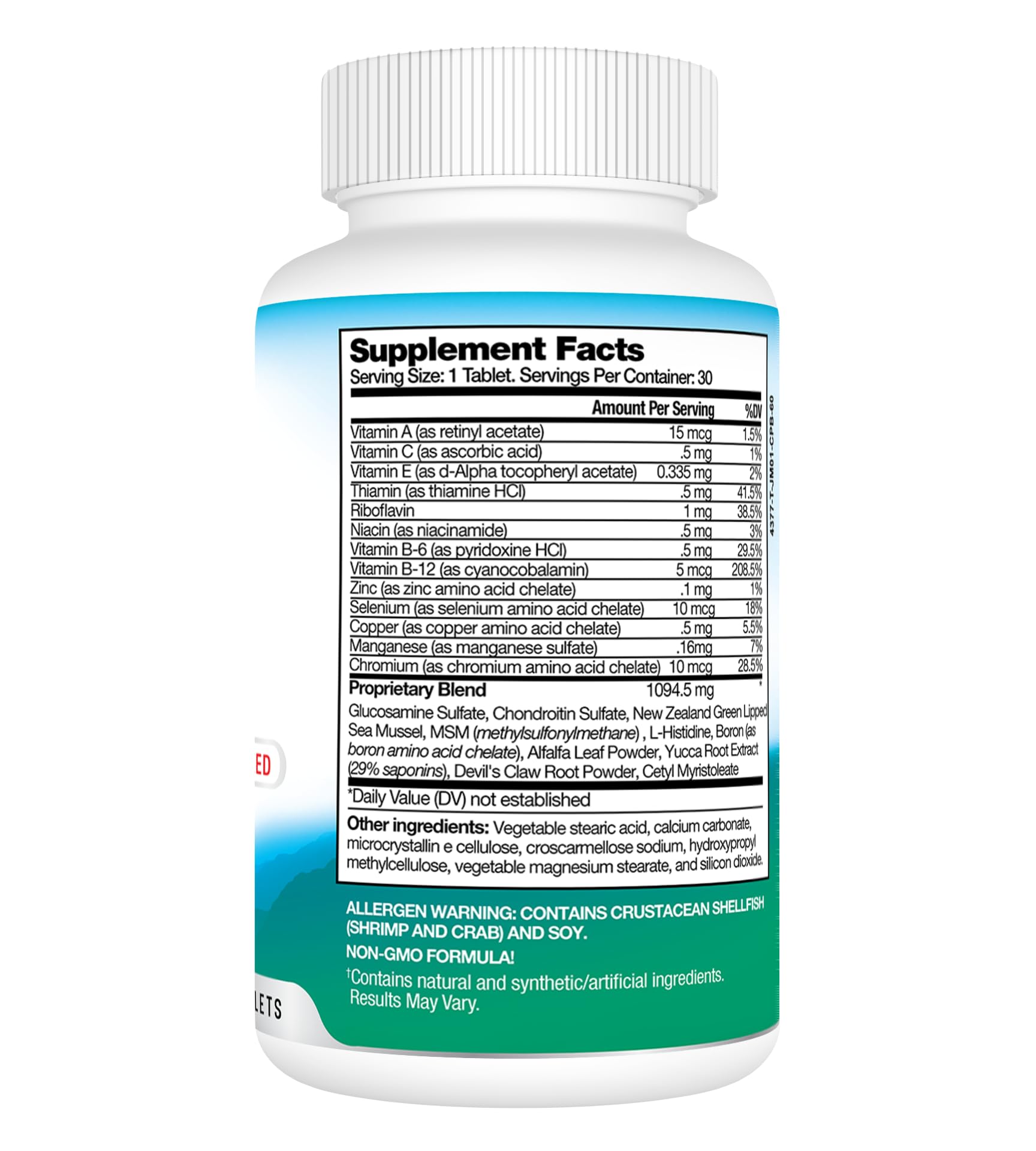 Best Earth Naturals Joint Support capsules close-up, showcasing glucosamine and MSM