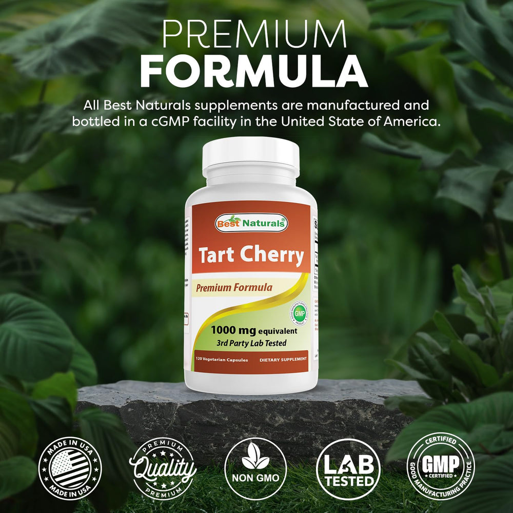 Best Naturals amber bottle top view protecting product freshness.