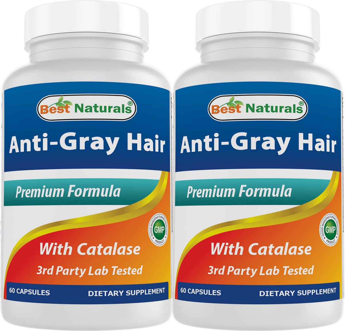 Best Naturals Anti Gray Hair Formula bottle shown for daily color maintenance.