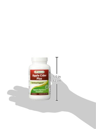 Best Naturals Apple Cider Vinegar Plus capsule close-up detail.