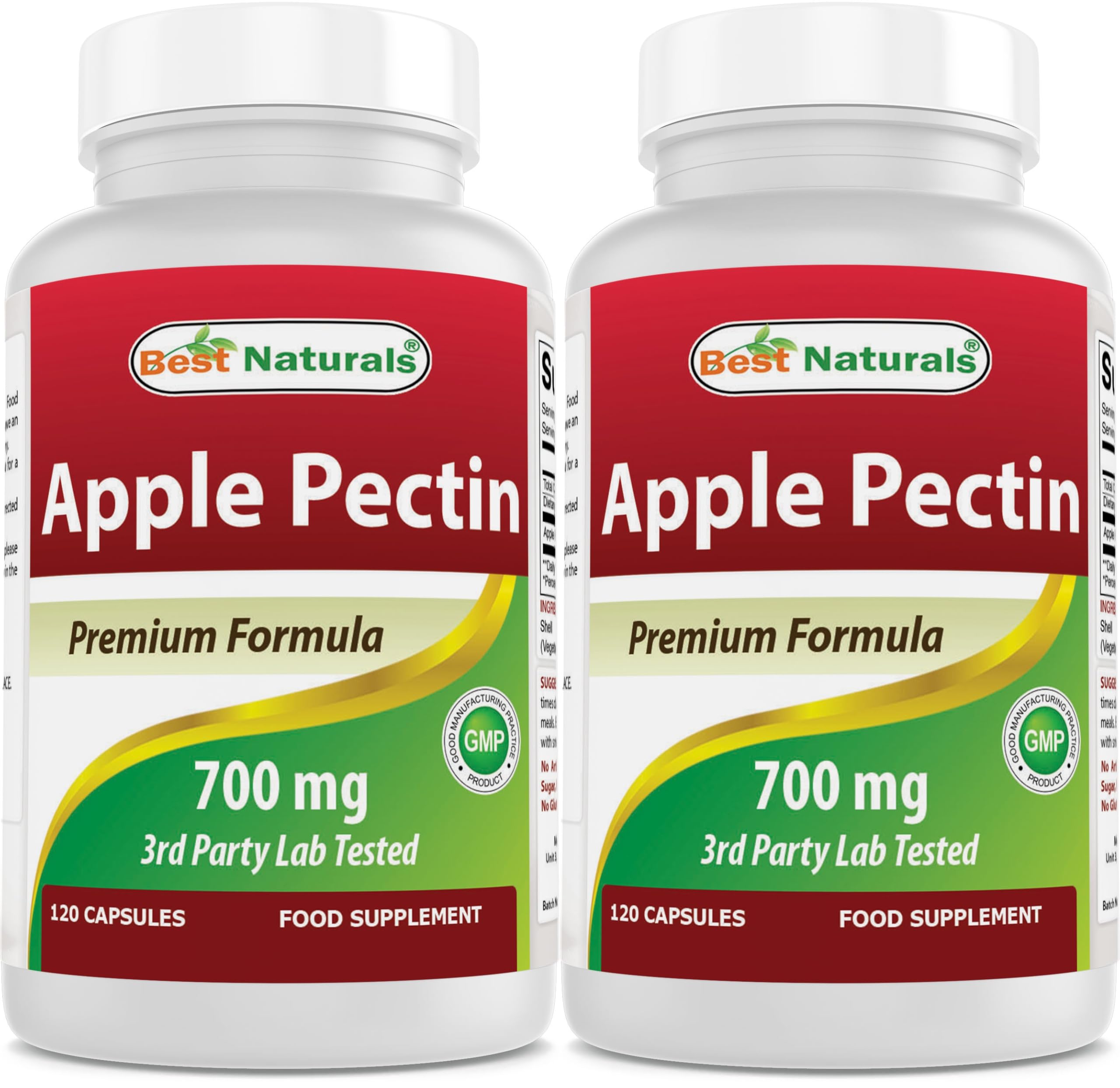 Best Naturals Apple Pectin bottle front for daily dietary fiber support