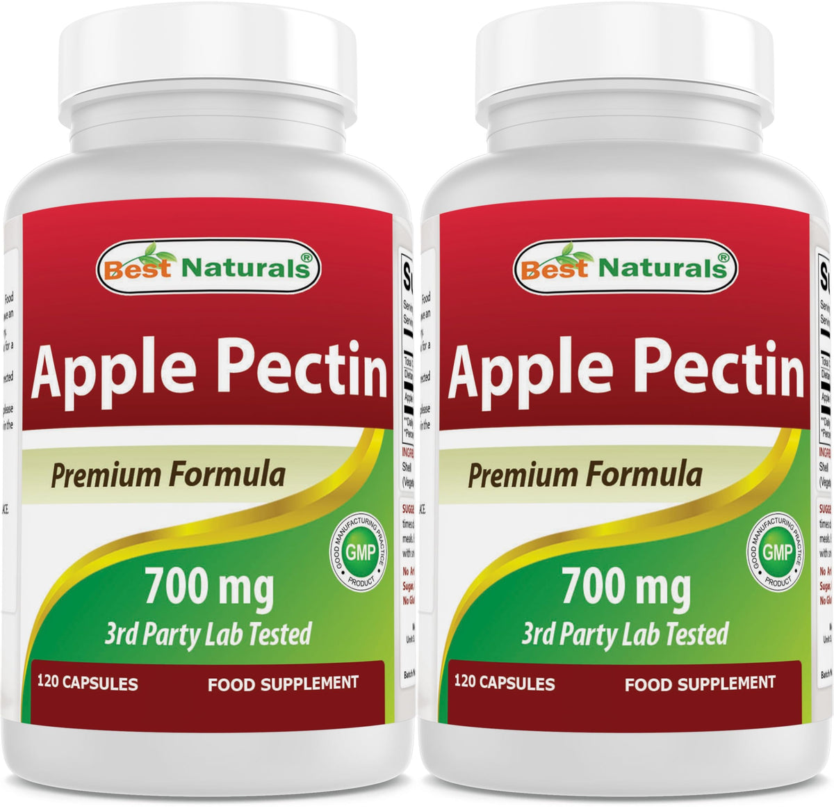 Best Naturals Apple Pectin bottle front for daily dietary fiber support