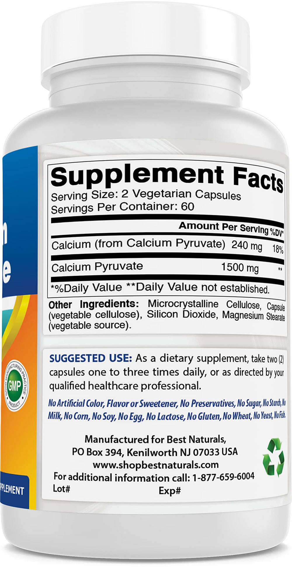 Gluten-free and allergen-conscious formula.