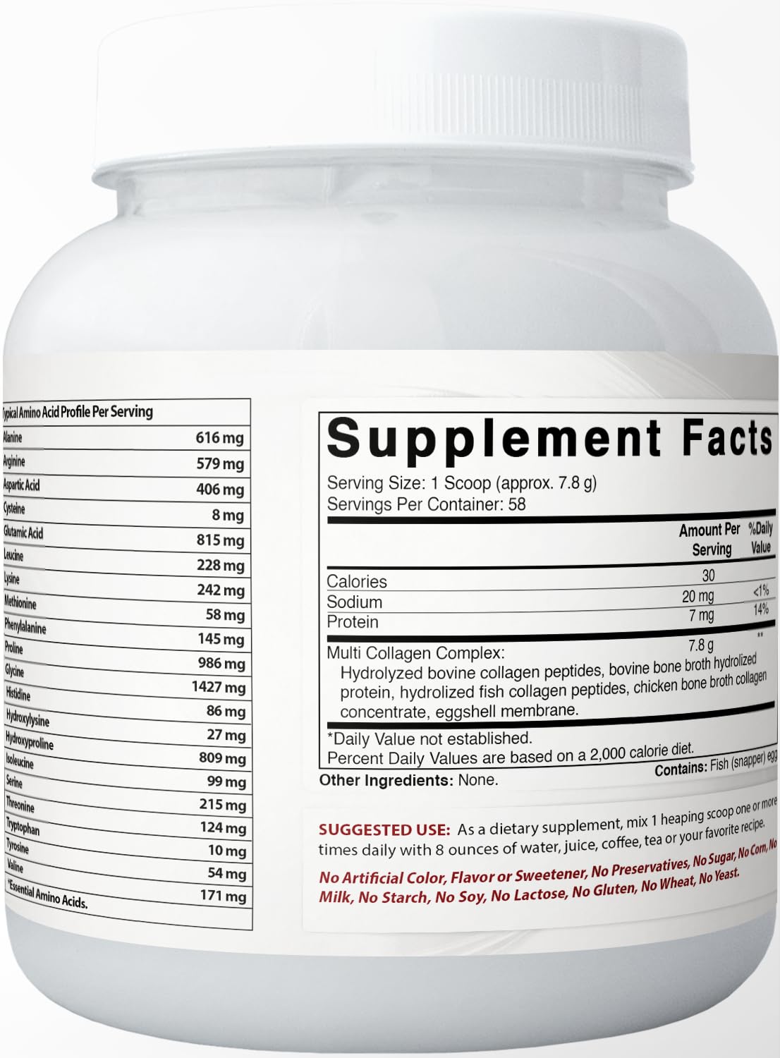 Best Naturals collagen powder scoop in a glass illustrating convenient daily intake