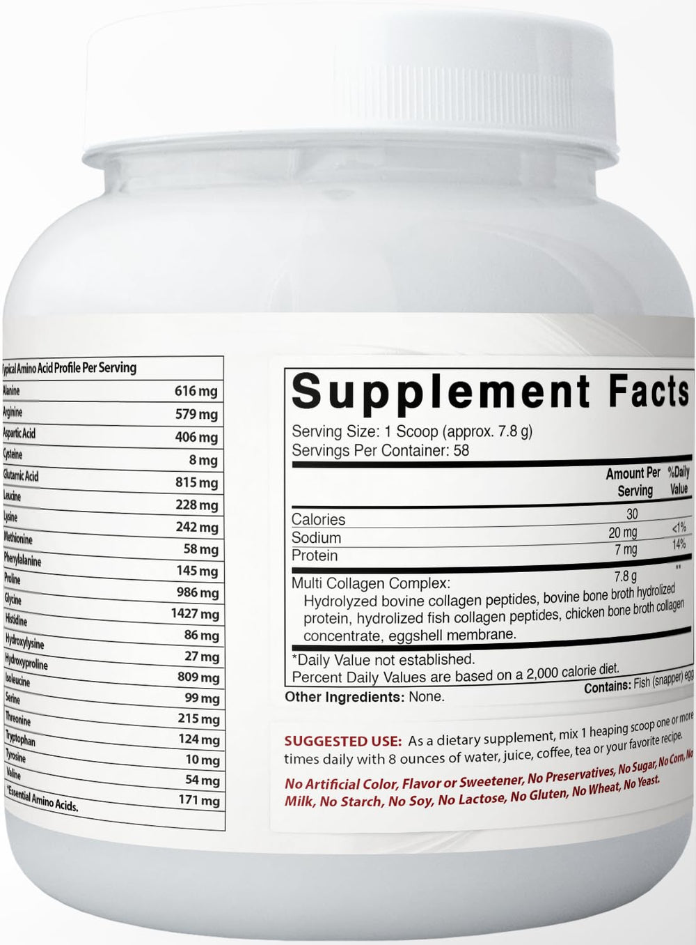 Best Naturals collagen powder scoop in a glass illustrating convenient daily intake