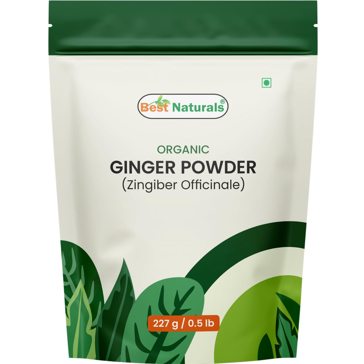 Best Naturals ginger powder container showing 227 g packaging for cooking and baking.
