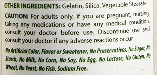 180 capsules per bottle image from Best Naturals indicates long-term supply.