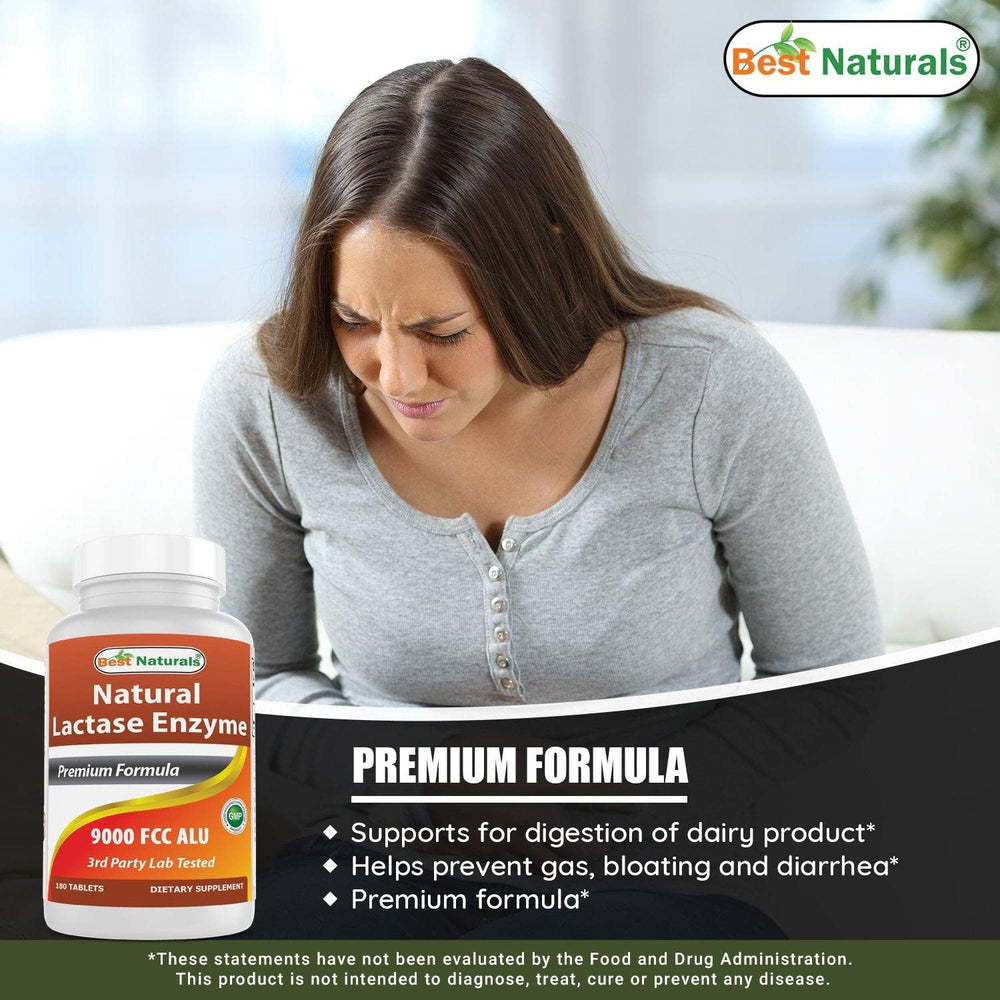 Gluten-free, Non-GMO label on Best Naturals tablets emphasizing clean ingredients.
