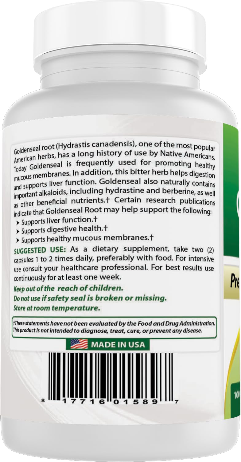Best Naturals Goldenseal Root pack of 3 offers value for households.