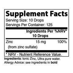 Best Naturals Ionic Liquid Zinc dropper-dispense highlights easy, measured daily dosing.