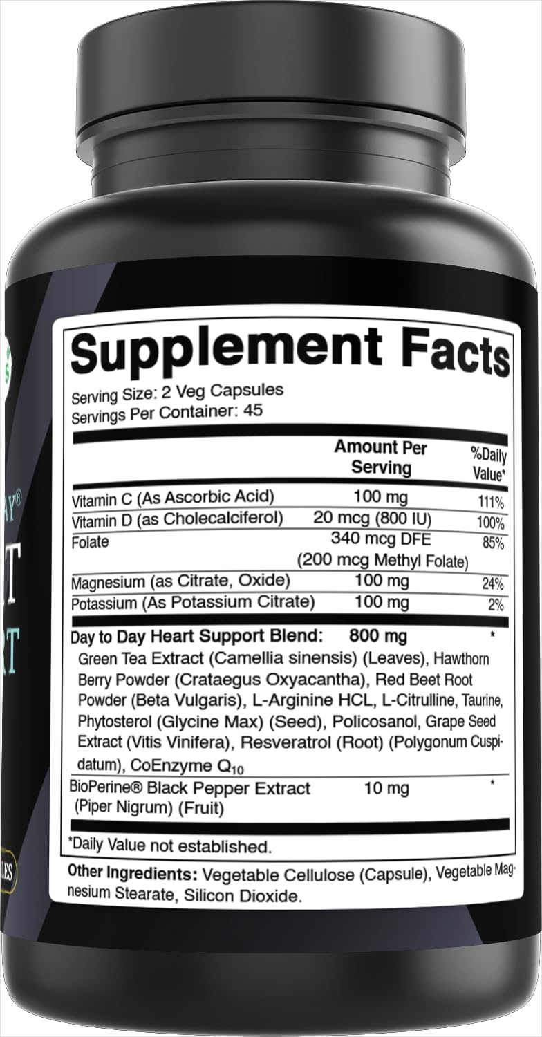 Best Naturals L-Arginine/Citrulline capsule supports healthy blood flow.