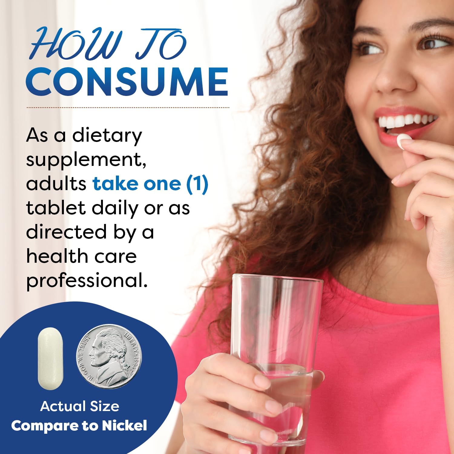 Best Naturals label on L-Tryptophan tablets showing dosage and ingredient highlights.