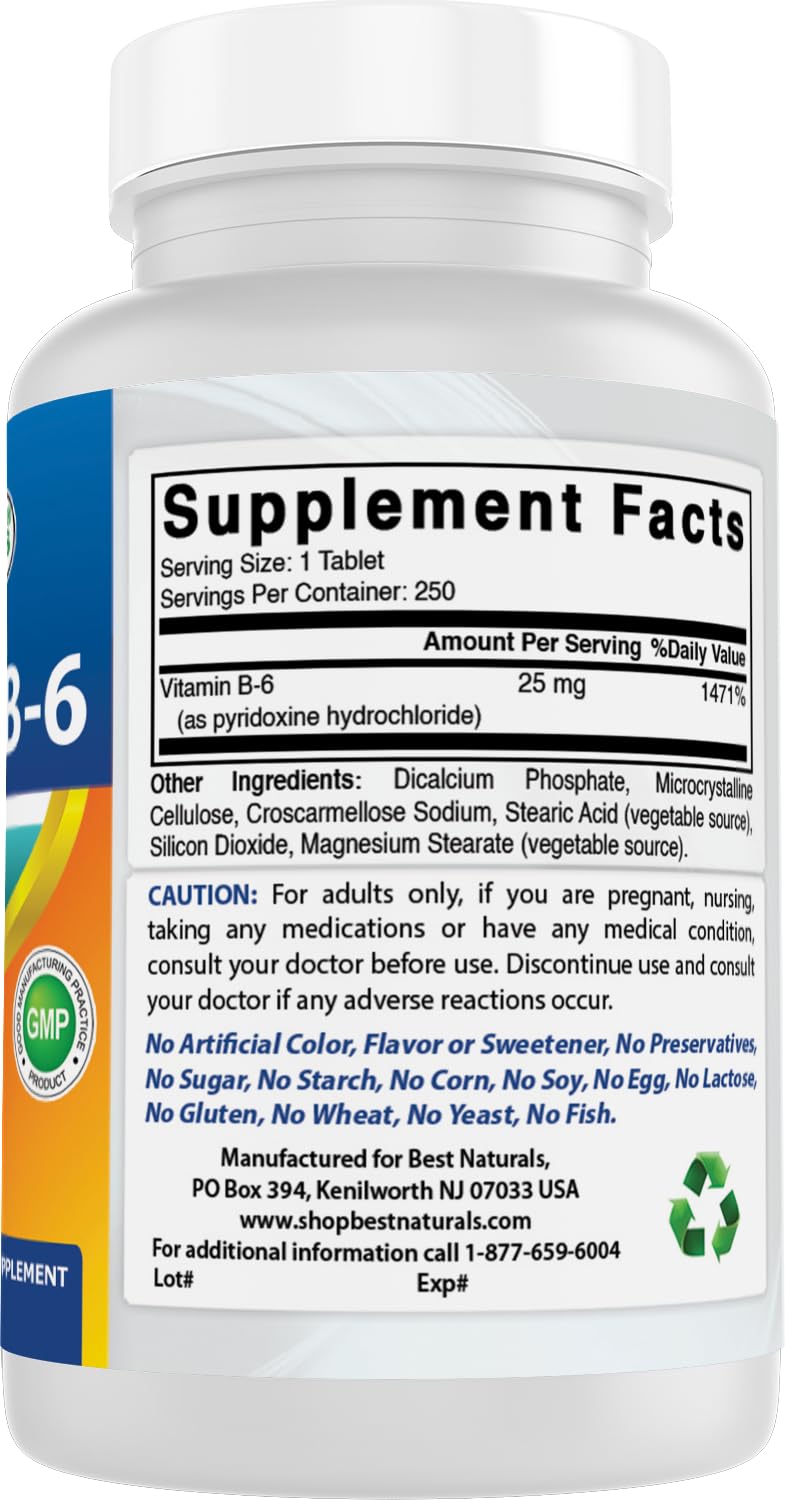 Best Naturals lab tested purity seal ensuring product consistency.