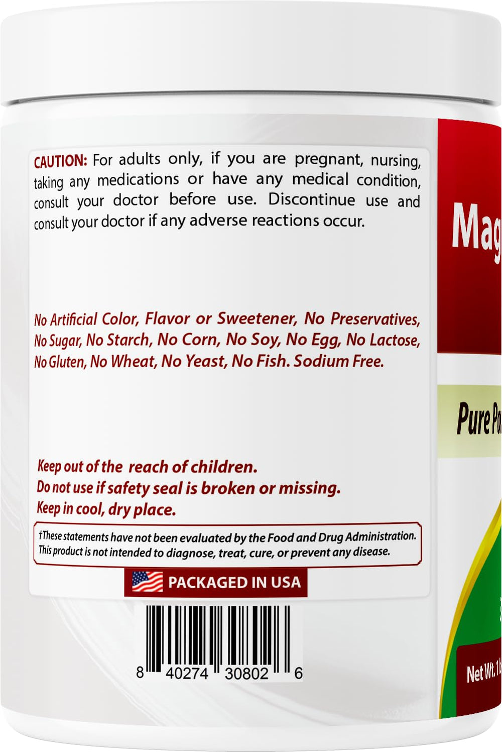 Best Naturals Magnesium BHB Powder made in USA emphasizes quality manufacturing
