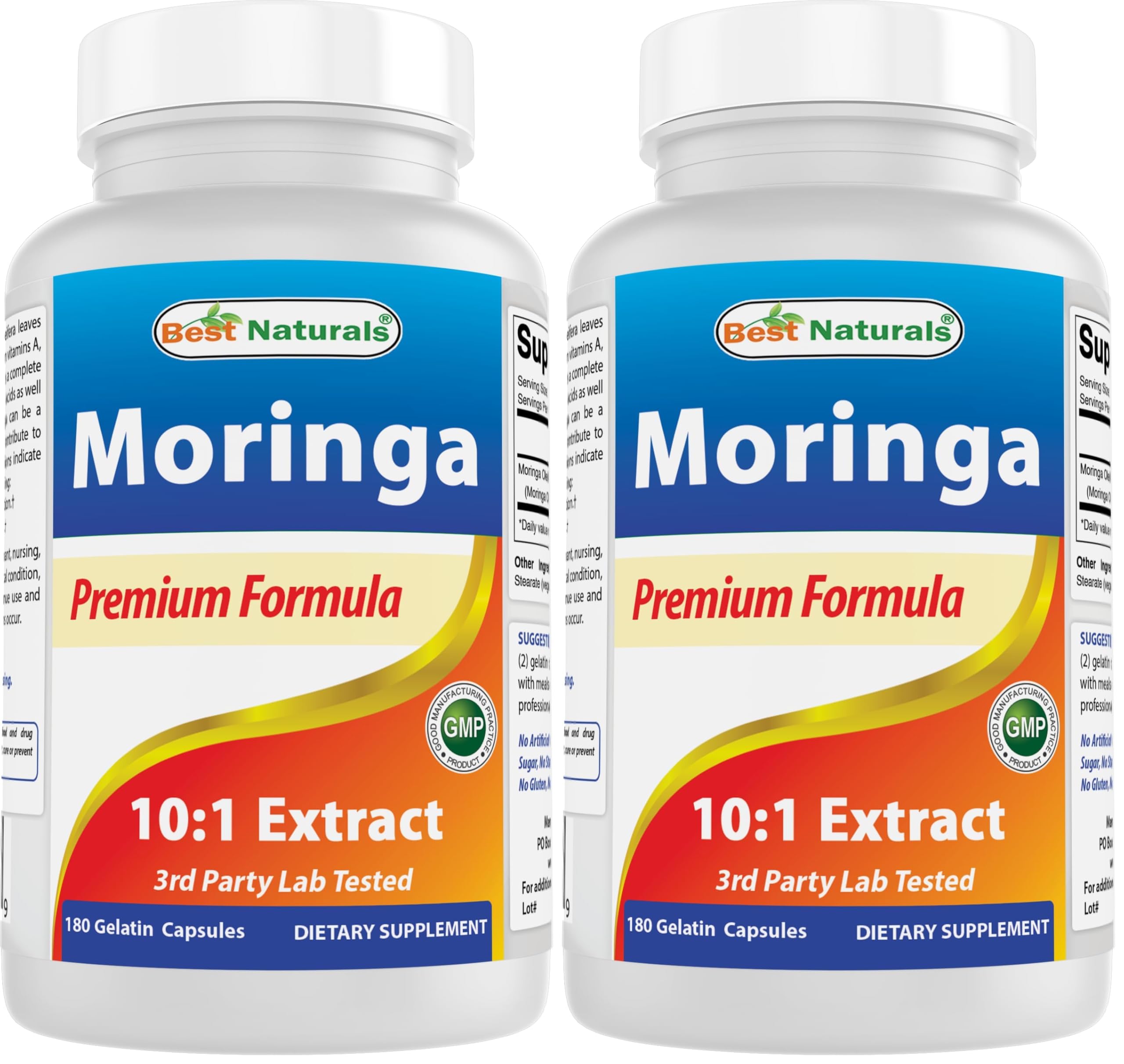 Best Naturals Moringa Extract bottle front view for daily wellness