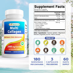 Best Naturals bottle side view showcasing packaging and capsule details.