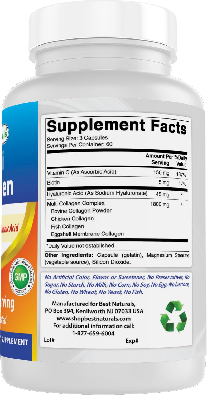 Made in USA GMP and FDA registered facility claim on packaging.
