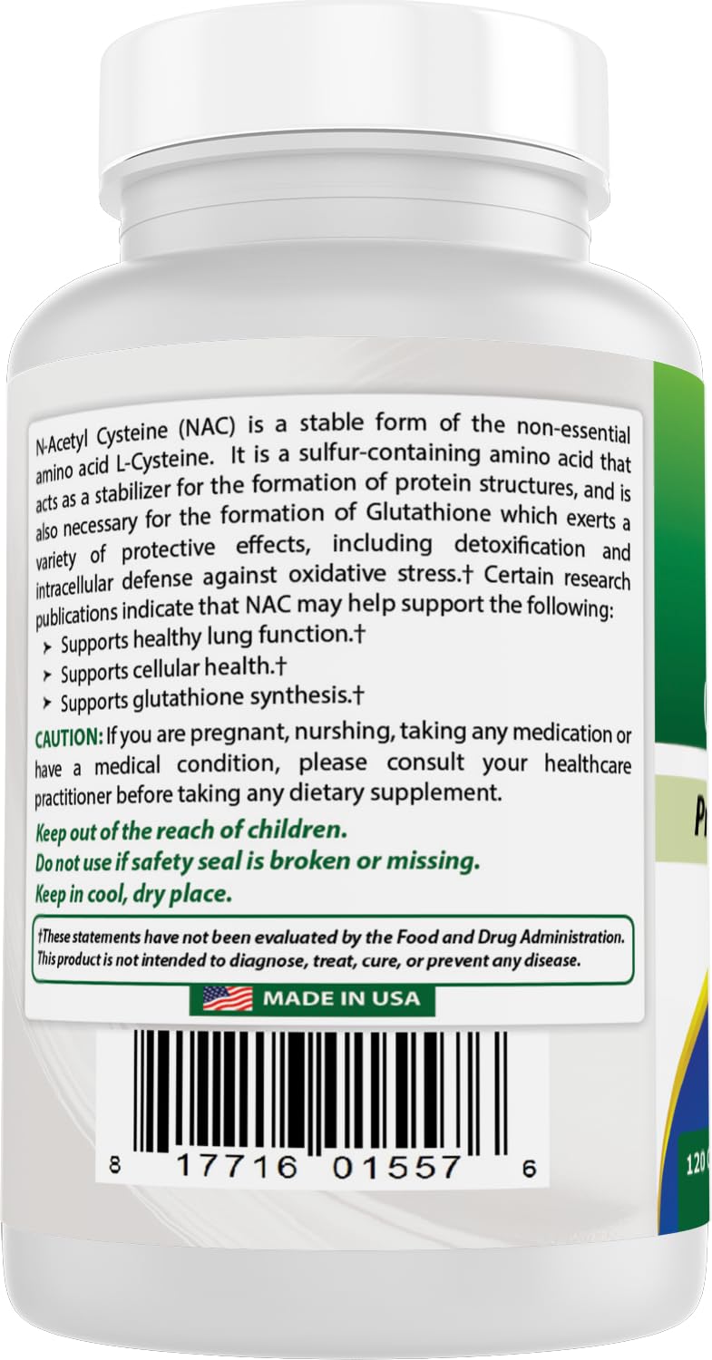 Best Naturals NAC 600 mg bottle on-table shows compact packaging for your routine.