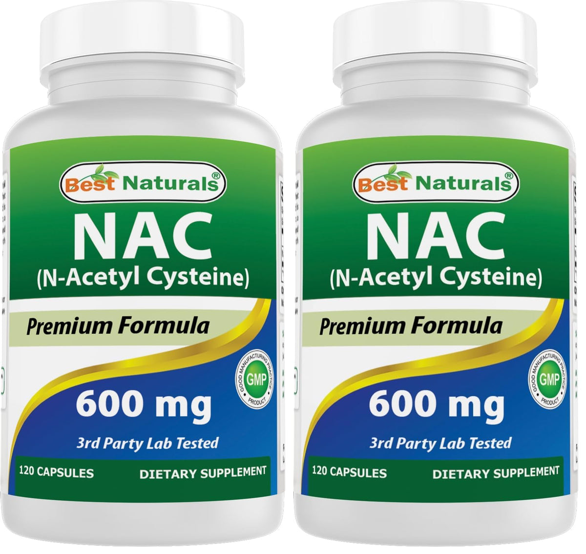 Best Naturals NAC bottle front for everyday wellness routine.