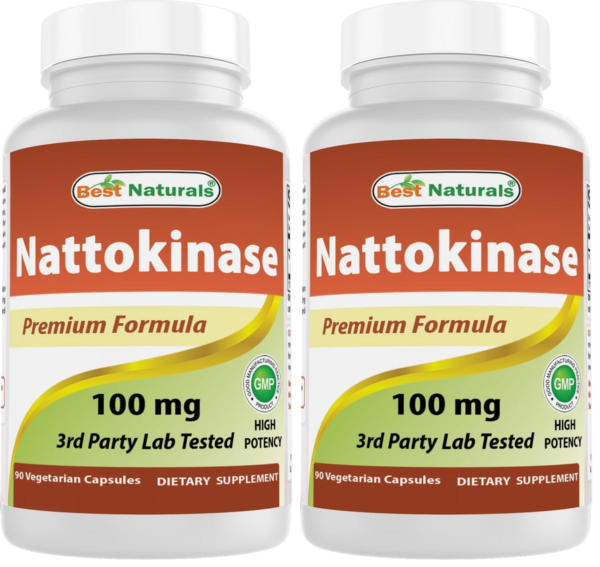 Best Naturals nattokinase 2000 FU bottle showcasing high-potency capsules for daily use