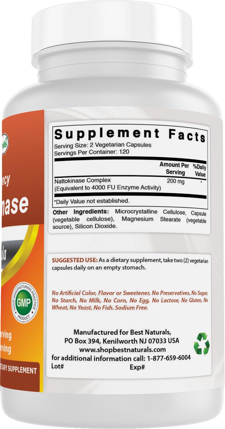 Best Naturals made-in-USA facility seal reinforces quality and safety.