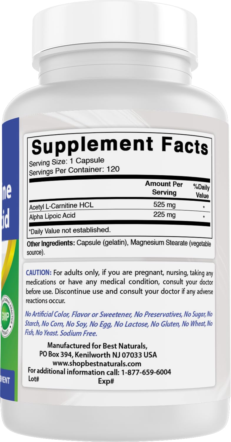 Best Naturals bottle shows no artificial colors or flavors.
