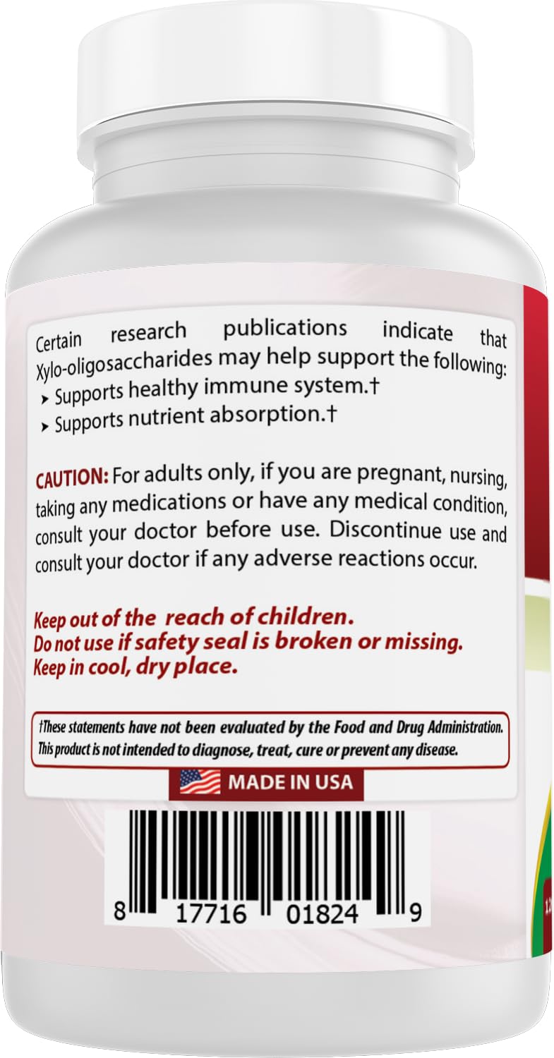 Gluten-free and allergen-free icons on Best Naturals XOS label.