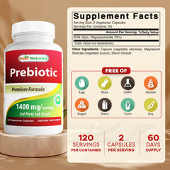 Close-up of Best Naturals XOS capsules for daily supplementation.