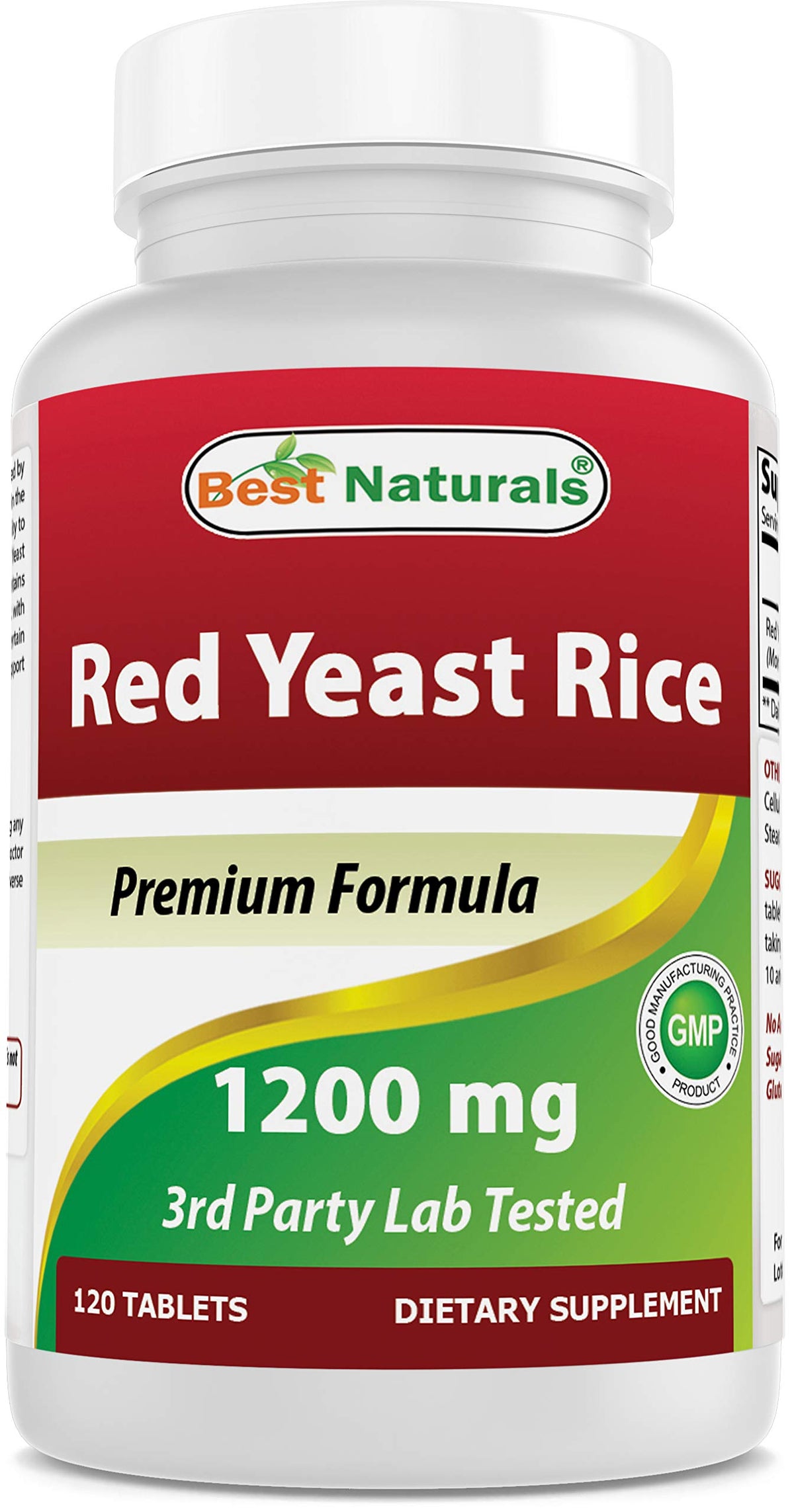 Best Naturals Red Yeast Rice bottle for daily dietary supplement use