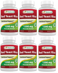 Best Naturals Red Yeast Rice bottle for daily supplement routine.