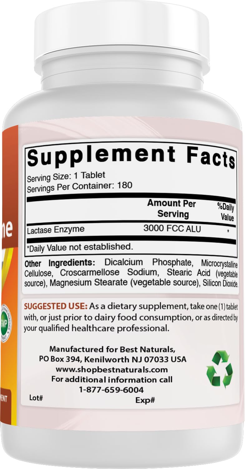 Third-party lab-tested purity certificate for Best Naturals