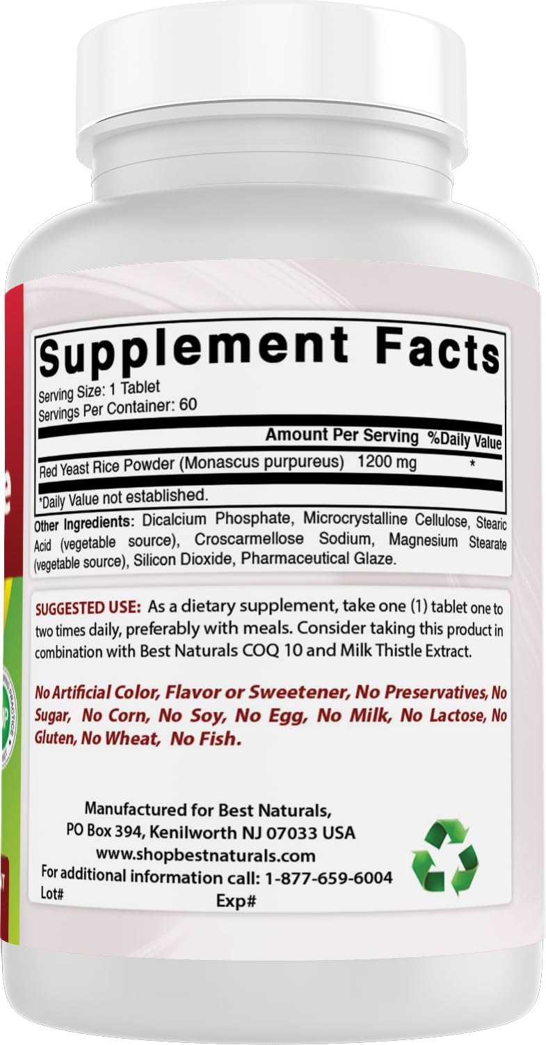 Best Naturals USA-made facility badge on carton