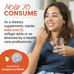 Packaging label of Best Naturals Vitamin A softgel bottle highlighting purity