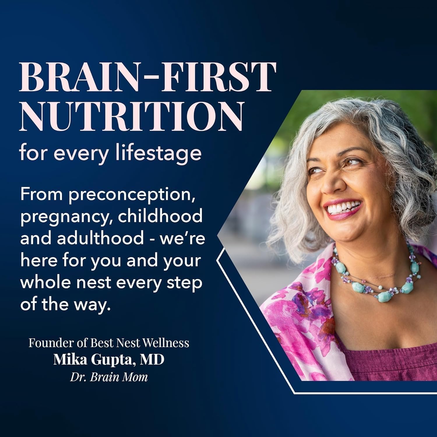 Best Nest Wellness Mama Bird live enzymes support gentle digestion.