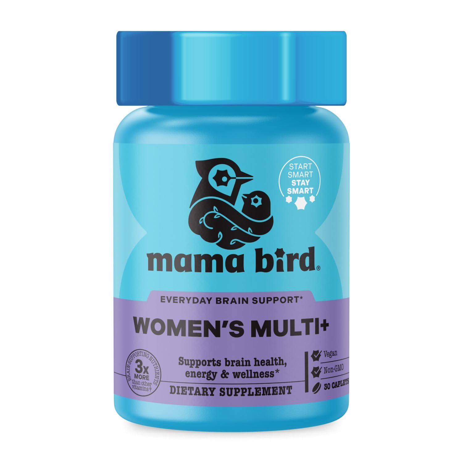 Best Nest Wellness Women's Multi Plus bottle highlights daily energy support and essential vitamins