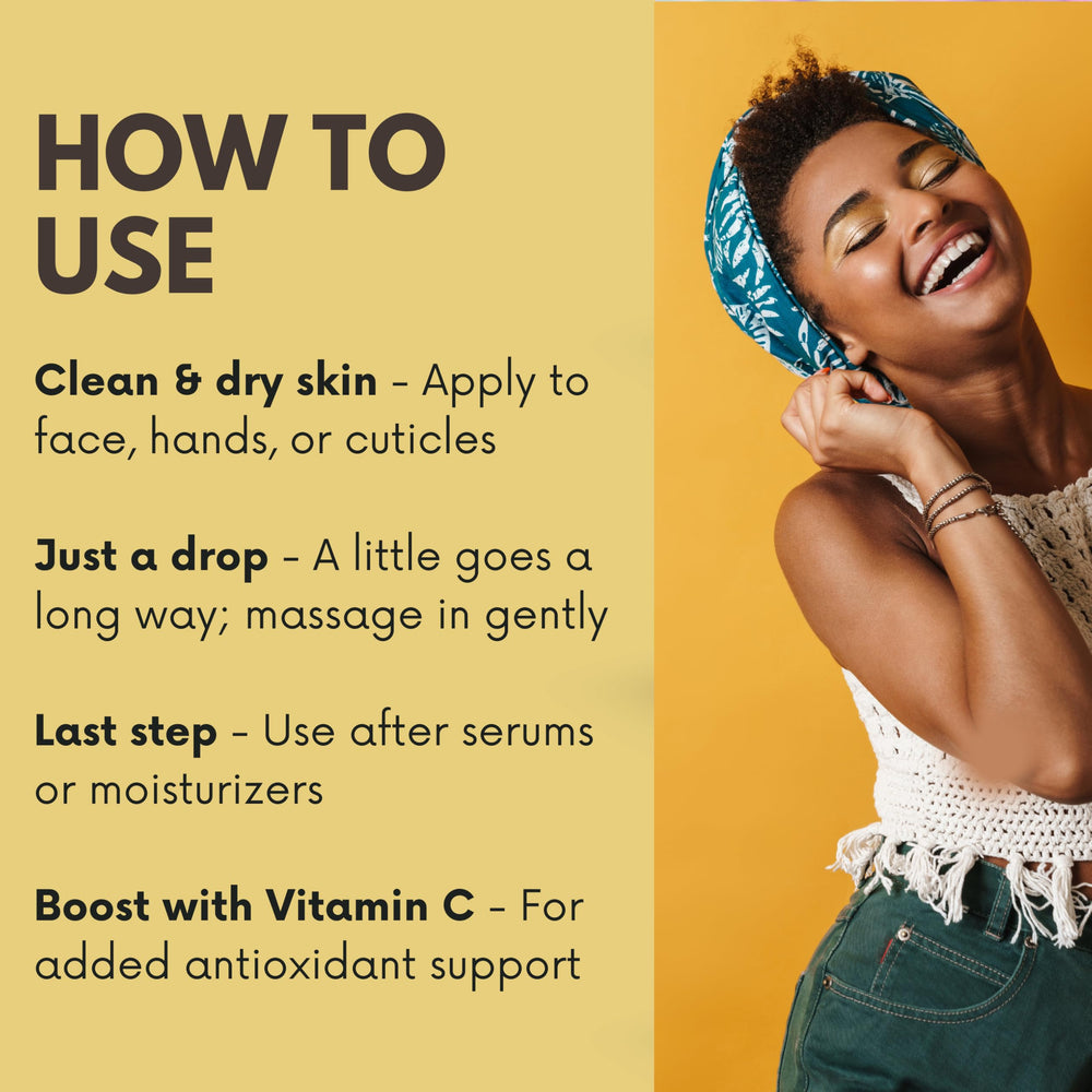 Best of Nature Vitamin E Oil unscented formula close-up, gentle hydration.