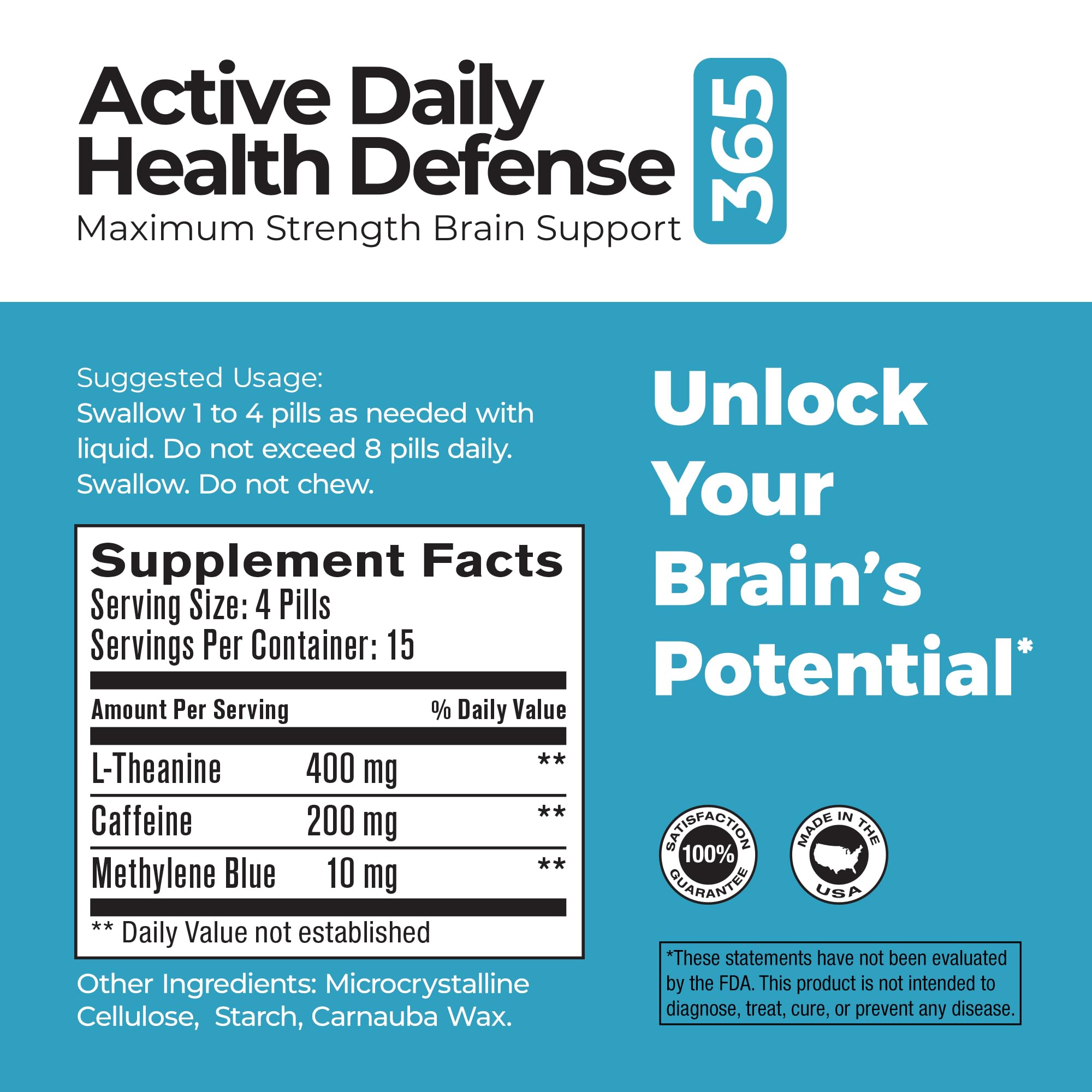 Best 365 Labs maximum-strength brain support capsule closeup demonstrates daily-use capsules